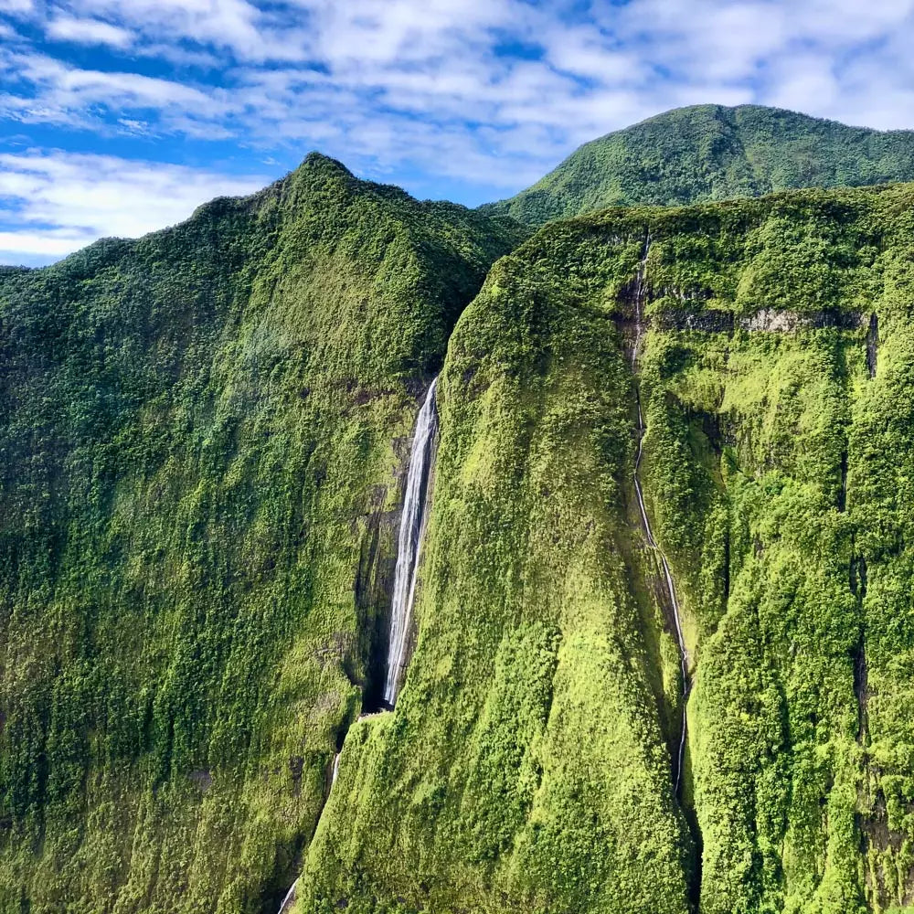 Cascade blanche Heliréunion